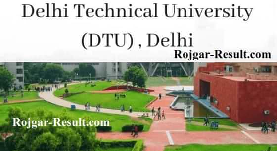 DTU Recruitment DTU Teaching Recruitment