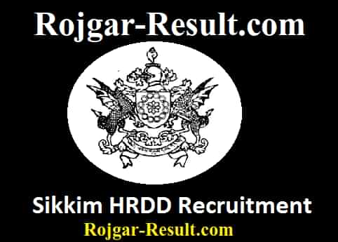 Sikkim HRDD Recruitment Sikkim Teacher Recruitment